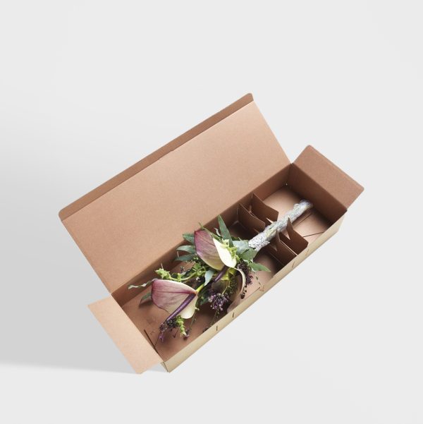 kraft flower boxes