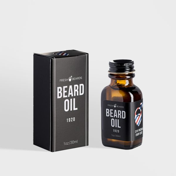 beard oil cardboard boxes