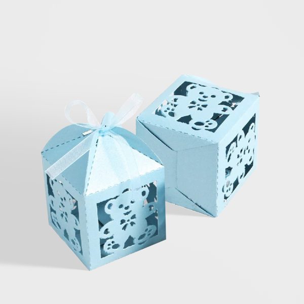 die cut favor boxes