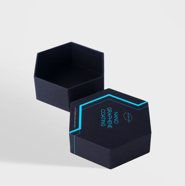 two piece hexagon boxes